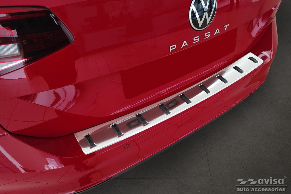 Lastskydd Strong Edition Volkswagen Passat B8 variant/ R-line/ Alltrack/ GTE 2014–2019, facelift 2019–2023 – Silver | AVISA - Carlevel AB - Lastskydd