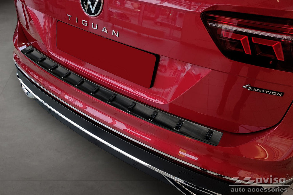 Lastskydd Strong Edition Volkswagen Tiguan II 2015–2020, facelift 2020+/ eHybrid 2020–2024 m.fl. – Svart | AVISA - Carlevel AB - Lastskydd