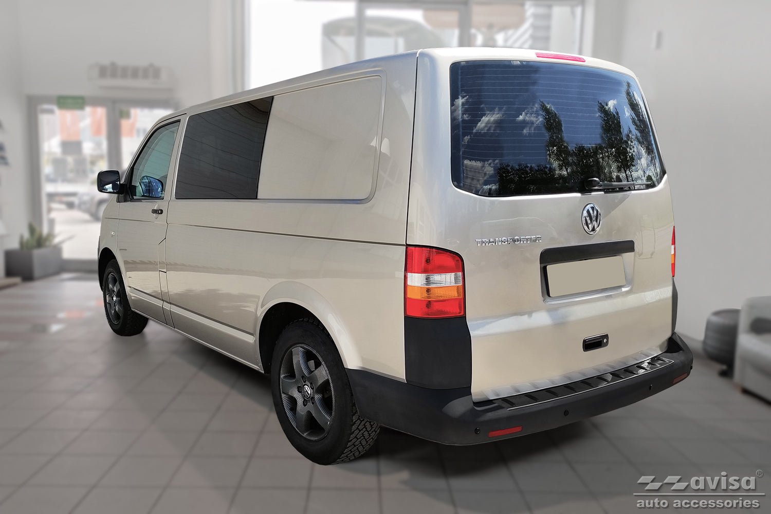 Lastskydd Strong Edition Volkswagen Transporter T5 Multivan/ Caravelle 2003–2012; facelift 2012–2015 (fits Only to versionen med… – Svart | AVISA - Carlevel AB - Lastskydd