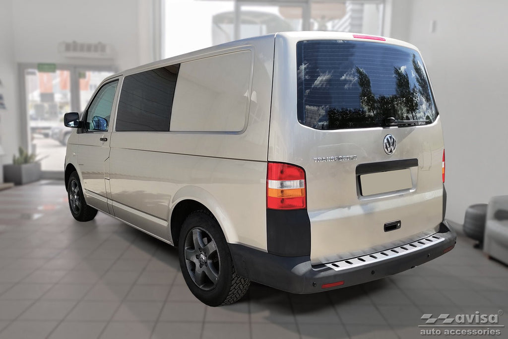 Lastskydd Strong Edition Volkswagen Transporter T5 Multivan/ Caravelle 2003–2012; facelift 2012–2015 (fits Only to versionen… – Silver satin | AVISA - Carlevel AB - Lastskydd