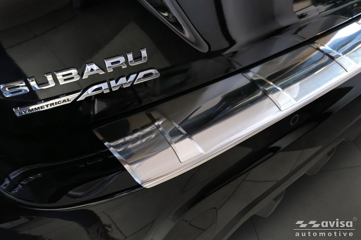 Lastskydd Subaru Crosstrek III 2023+ – Silver satin | AVISA - Carlevel AB - Lastskydd