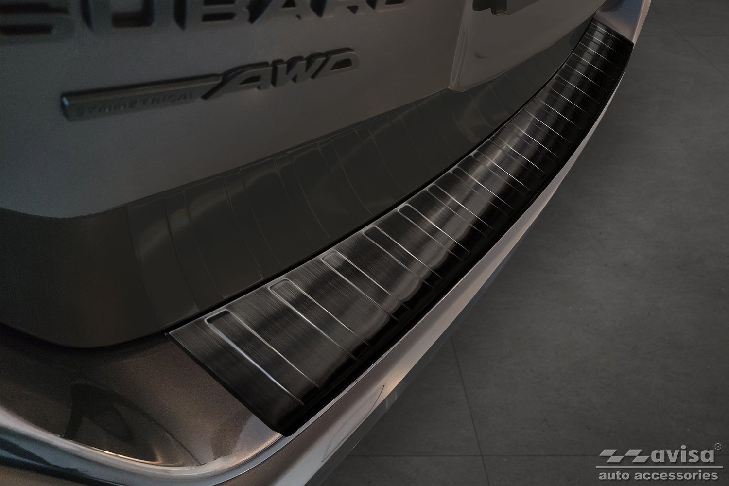 Lastskydd Subaru Outback VI (BT) 2021+ – Svart | AVISA - Carlevel AB - Lastskydd