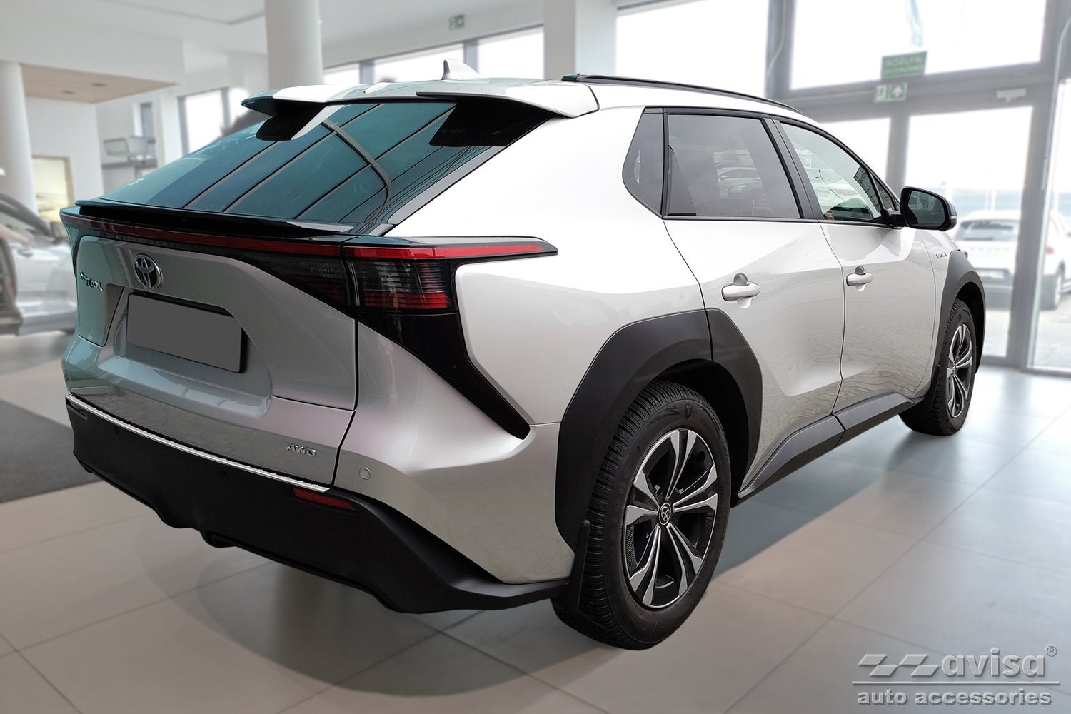 Lastskydd Subaru Solterra 2022+ / Toyota BZ4X (Eam) 2022+ – Silver | AVISA - Carlevel AB - Lastskydd