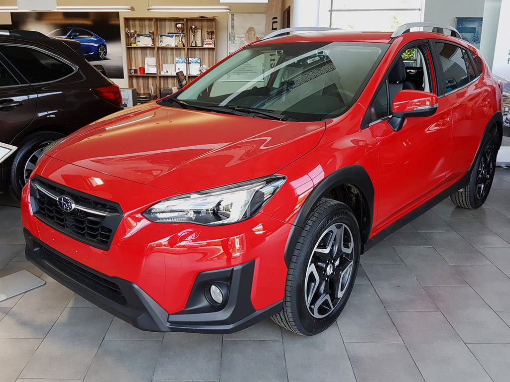 Lastskydd Subaru XV II 2017+ – Silver satin | AVISA - Carlevel AB - Lastskydd