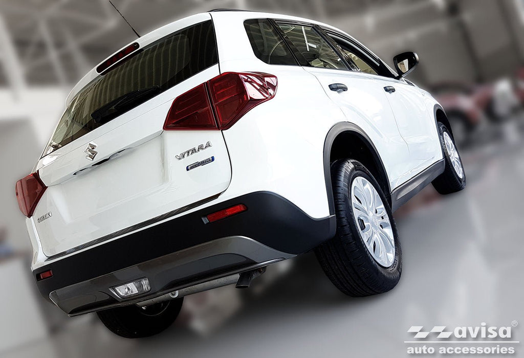 Lastskydd Suzuki Vitara II/ Hybrid 2015–2018, facelift 2018–2024, facelift 2024+ > – Svart | AVISA - Carlevel AB - Lastskydd