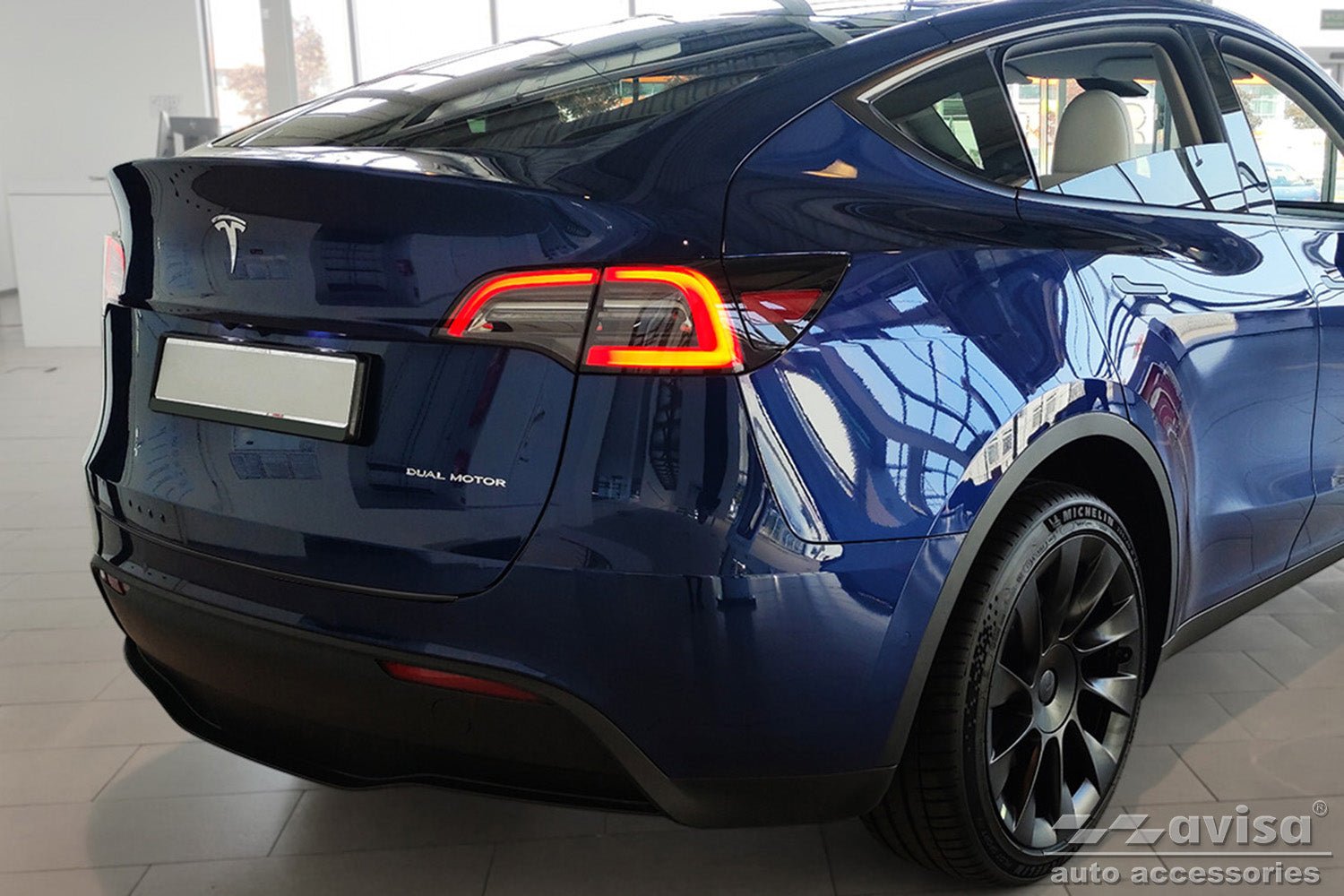 Lastskydd Tesla modell Y 2020+ – Svart | AVISA - Carlevel AB - Lastskydd