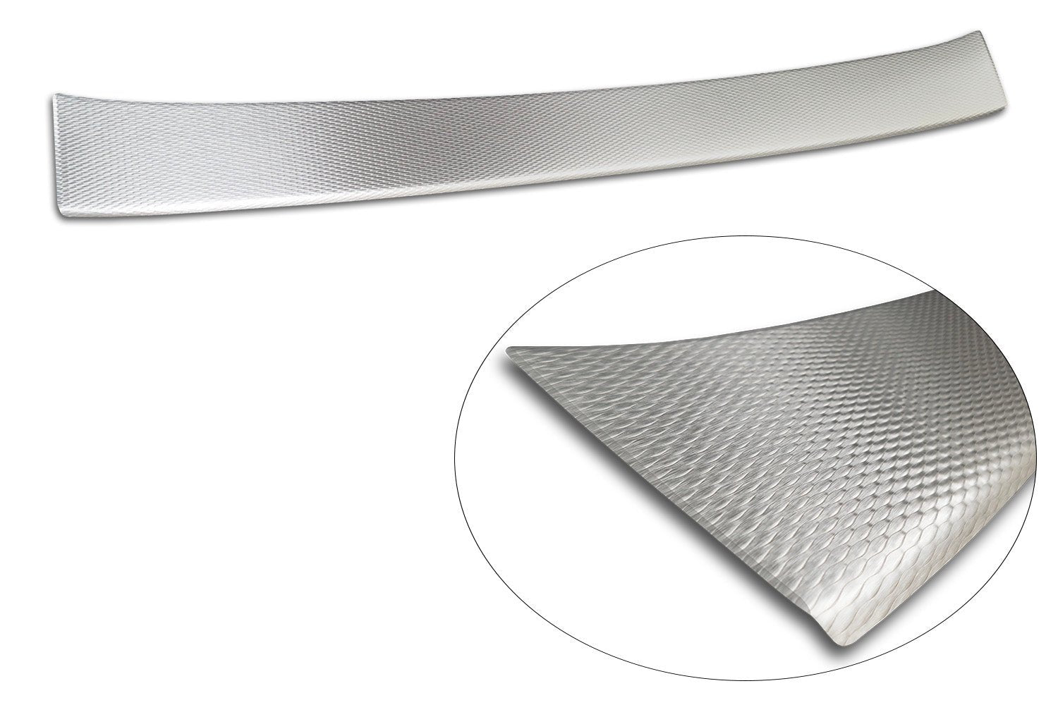Lastskydd Textured Volkswagen ID Buzz (EB) 2022+/ ID Buzz Carbo (Ebn) 2022+ (utan Primer) – Silver satin | AVISA - Carlevel AB - Lastskydd