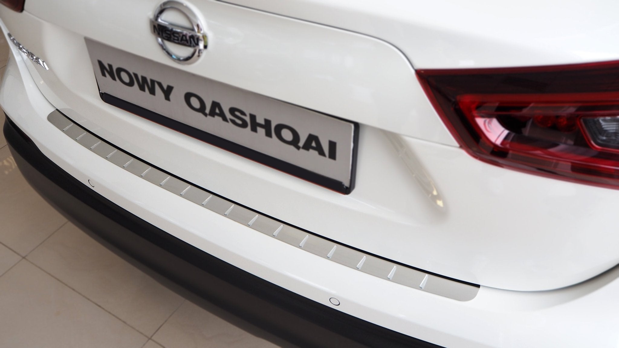 Lastskydd till Nissan Qashqai II FL 2017–2021 – Rostfritt stål - Carlevel AB - Fordon och delar > Fordonsdelar > Karossdelar > Stötfångare