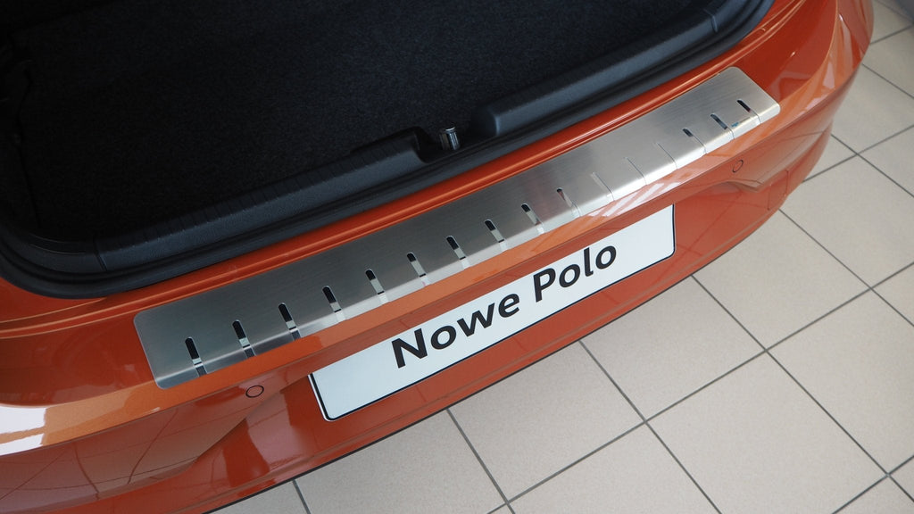 Lastskydd till Volkswagen Polo VI 5D 2017+ – Rostfritt stål - Carlevel AB - Fordon och delar > Fordonsdelar > Karossdelar > Stötfångare