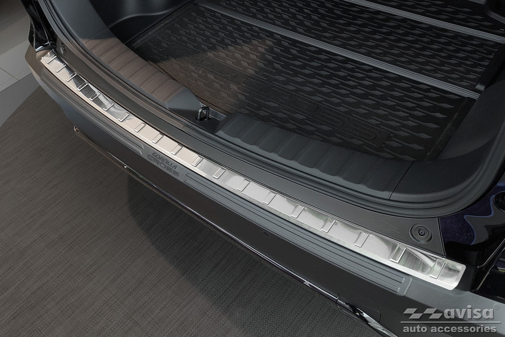 Lastskydd Toyota Corolla Cross (XG1TJ) 2022–2025, facelift 2025+ Silver | AVISA - Carlevel AB - Lastskydd