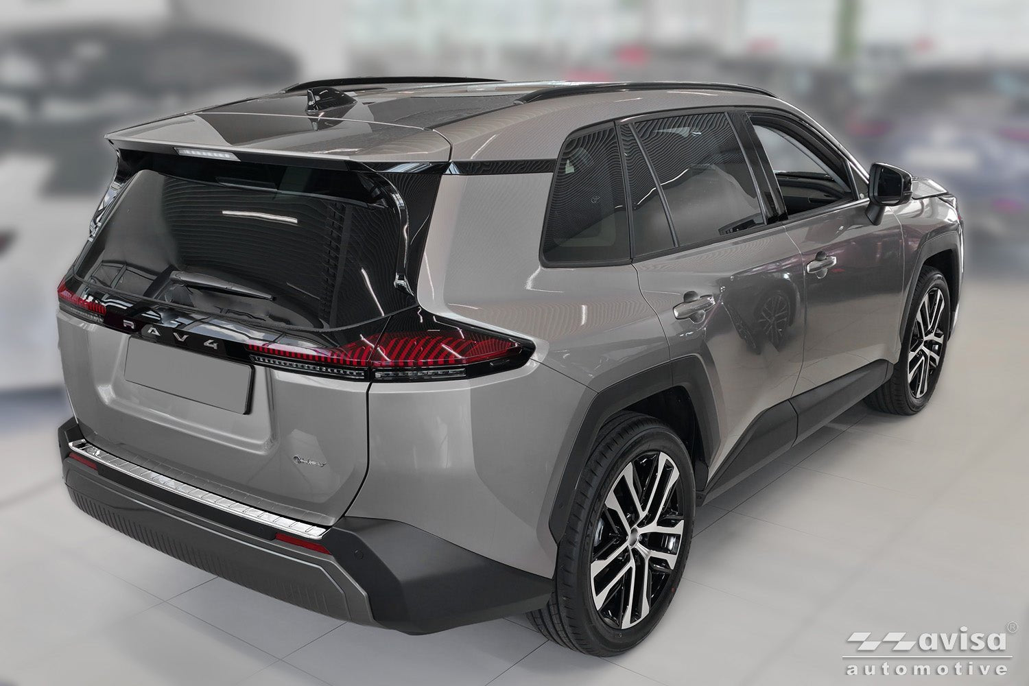 Lastskydd Toyota Rav 4 VI (XA6) 2026+ – Silver satin | AVISA - Carlevel AB - Lastskydd
