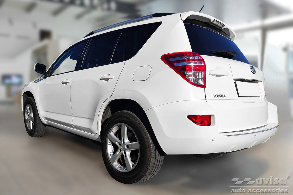 Lastskydd Toyota RAV4 III 2005–2008, facelift 2008–2012 – Silver satin | AVISA - Carlevel AB - Lastskydd