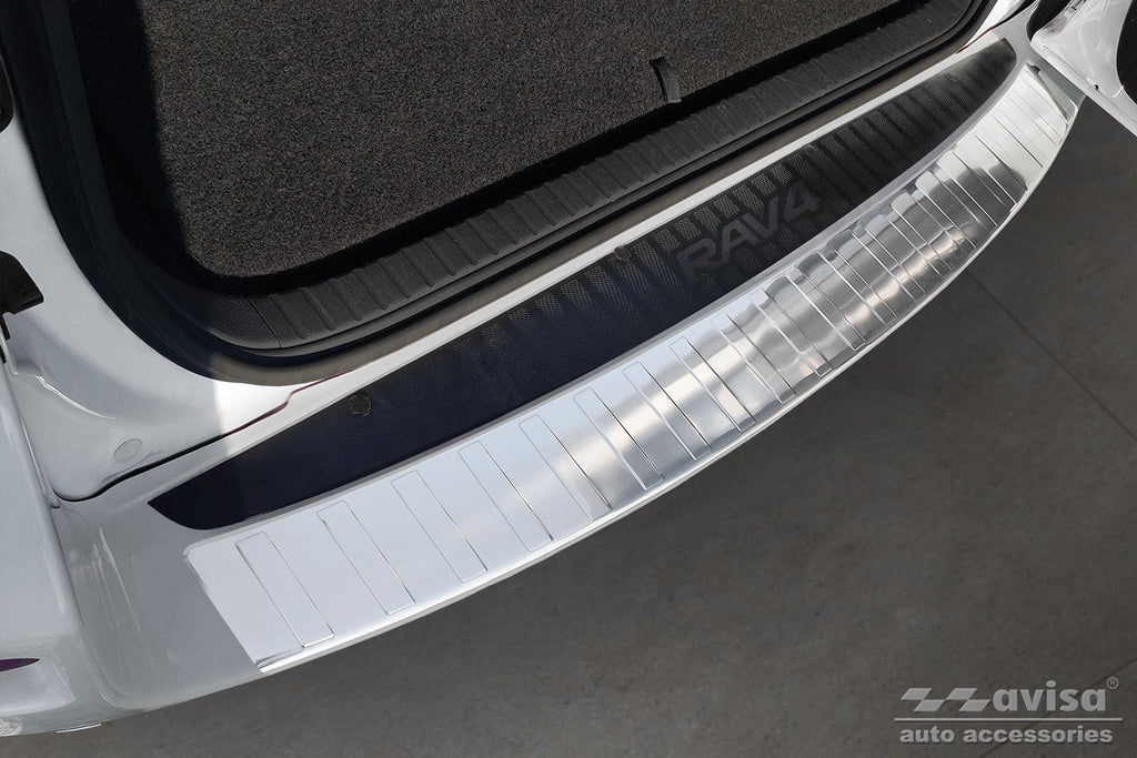 Lastskydd Toyota RAV4 III 2005–2008, facelift 2008–2012 – Silver satin | AVISA - Carlevel AB - Lastskydd