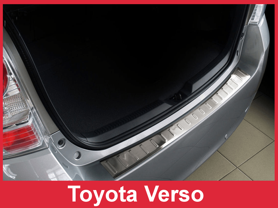 Lastskydd Toyota Verso 5-dörrars 2009–2013 – Silver satin | AVISA - Carlevel AB - Lastskydd