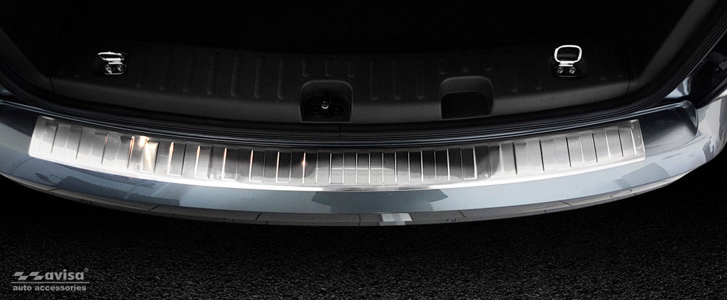 Lastskydd Volkswagen Caddy 2003–2015, facelift 2015–2020 / Volkswagen Caddy Maxi 2003–2015, facelift 02.2015– 2020 – Silver satin | AVISA - Carlevel AB - Lastskydd