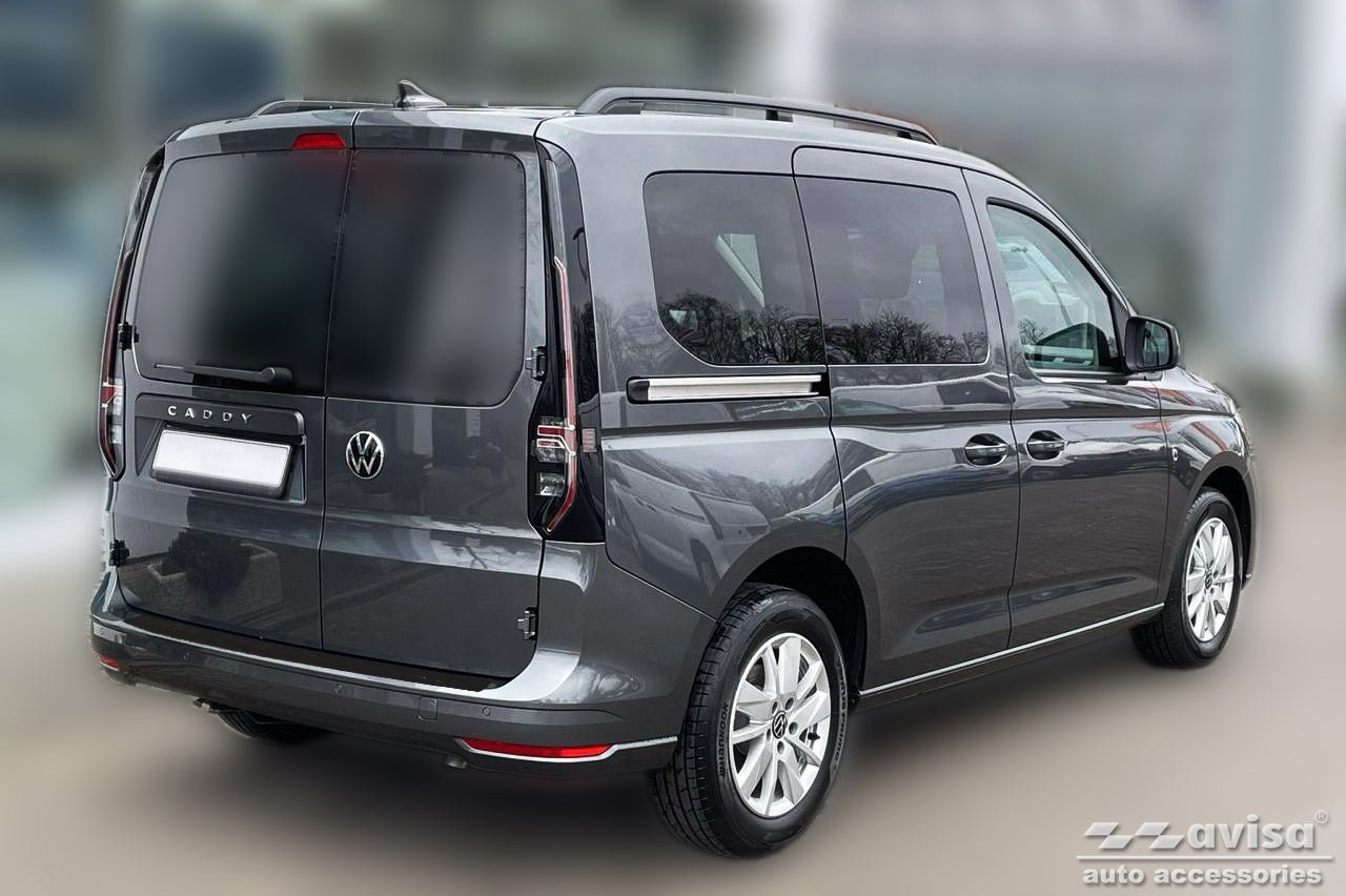 Lastskydd Volkswagen Caddy V (SB) 2020+ (fitting to both: two and one bak dörrar version) m.fl. – Svart | AVISA - Carlevel AB - Lastskydd