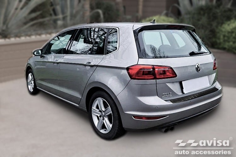 Lastskydd Volkswagen Golf Sportsvan 2014–2017, facelift 2017+ – Svart (2/49268) | AVISA - Carlevel AB - Lastskydd
