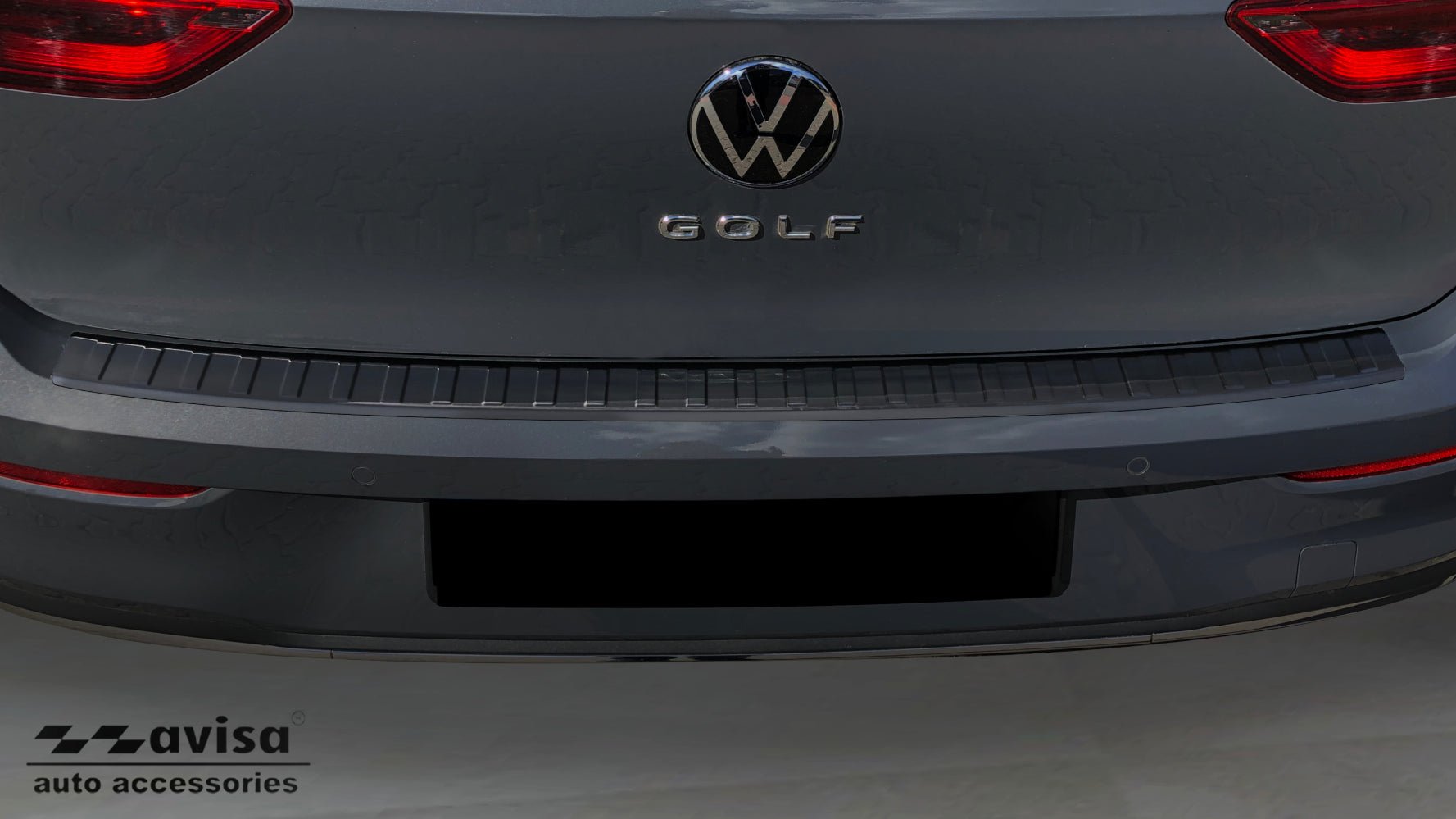 Lastskydd Volkswagen Golf VIII halvkombi 5-dörrars 2019+/ VW Golf VIII GTI Clubsport edition 2019–2024 facelift 2024+ – Svart | AVISA - Carlevel AB - Lastskydd