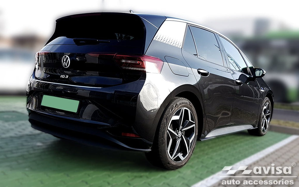 Lastskydd Volkswagen ID.3 halvkombi 5-dörrars 2019–2023, facelift 2023+ – Silver satin | AVISA - Carlevel AB - Lastskydd