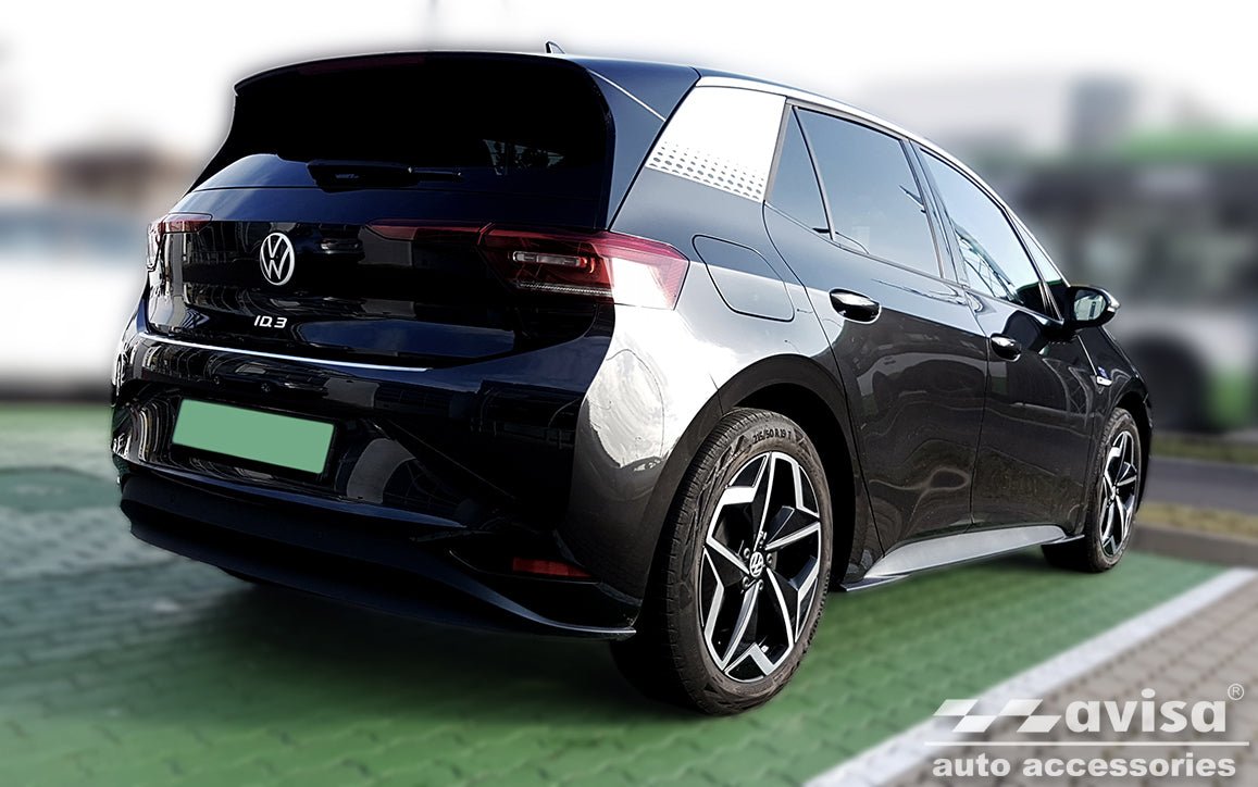 Lastskydd Volkswagen ID.3 halvkombi 5-dörrars 2019–2023, facelift 2023+ – Silver satin | AVISA - Carlevel AB - Lastskydd