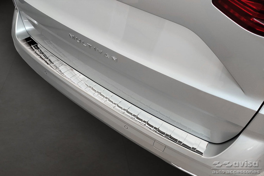 Lastskydd Volkswagen Multivan T7 2021+/ Family 2025/ California 2025+ Spegelpolerat silver | AVISA - Carlevel AB - Lastskydd