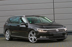 Lastskydd Volkswagen Passat B8 variant/ R-line/ Alltrack/ GTE 2014–2019, facelift 2019–2023 – Silver satin | AVISA - Carlevel AB - Lastskydd