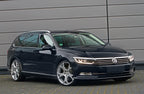 Lastskydd Volkswagen Passat B8 variant/ R-line/ Alltrack/ GTE 2014–2019, facelift 2019–2023 – Svart | AVISA - Carlevel AB - Lastskydd
