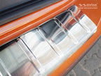 Lastskydd Volkswagen T-Cross 2018–2024, facelift 2024+ – Silver satin | AVISA - Carlevel AB - Lastskydd