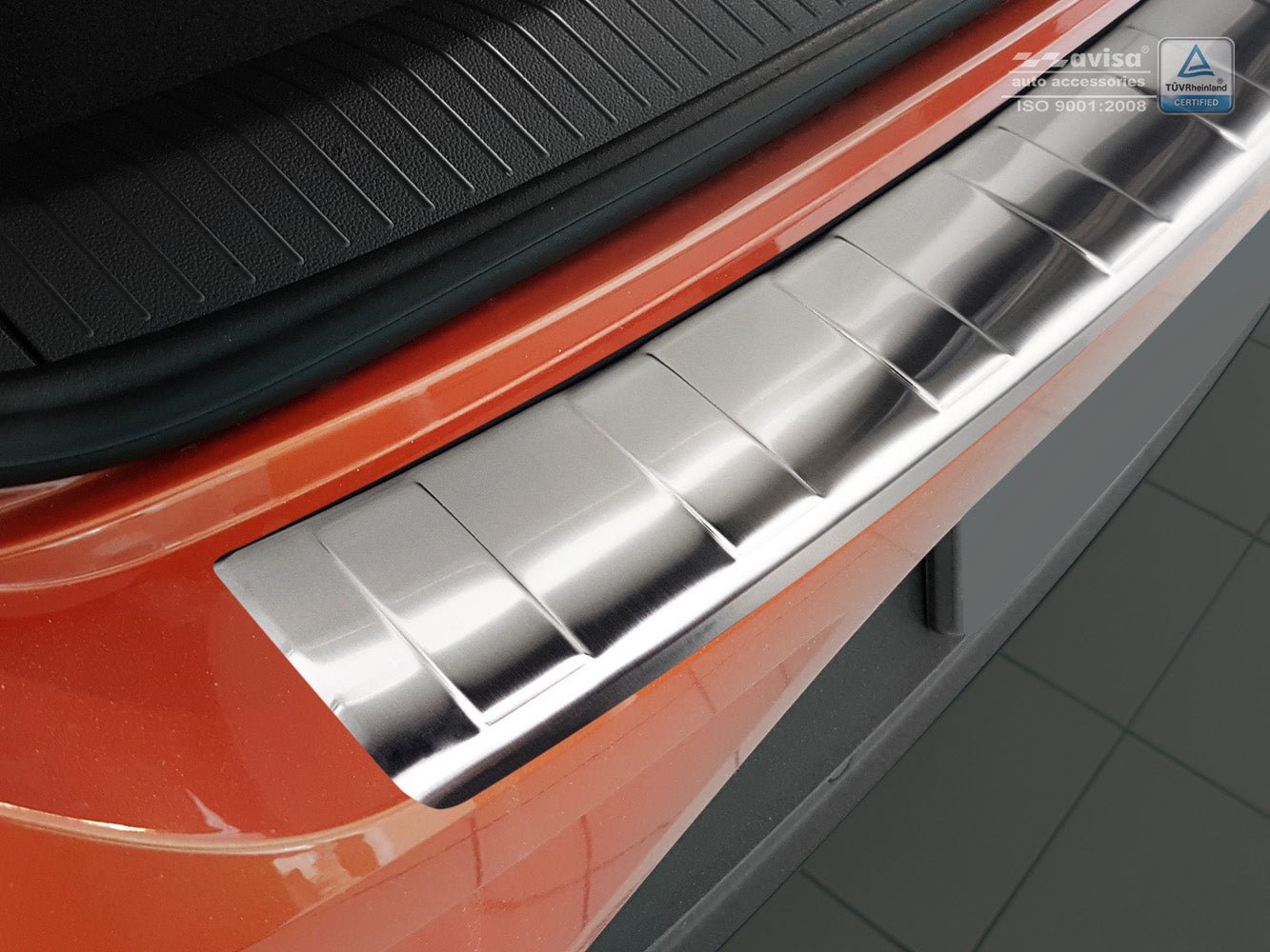 Lastskydd Volkswagen T-Roc/ cabrio 2017–2022, facelift 2022–2025 – Silver satin | AVISA - Carlevel AB - Lastskydd