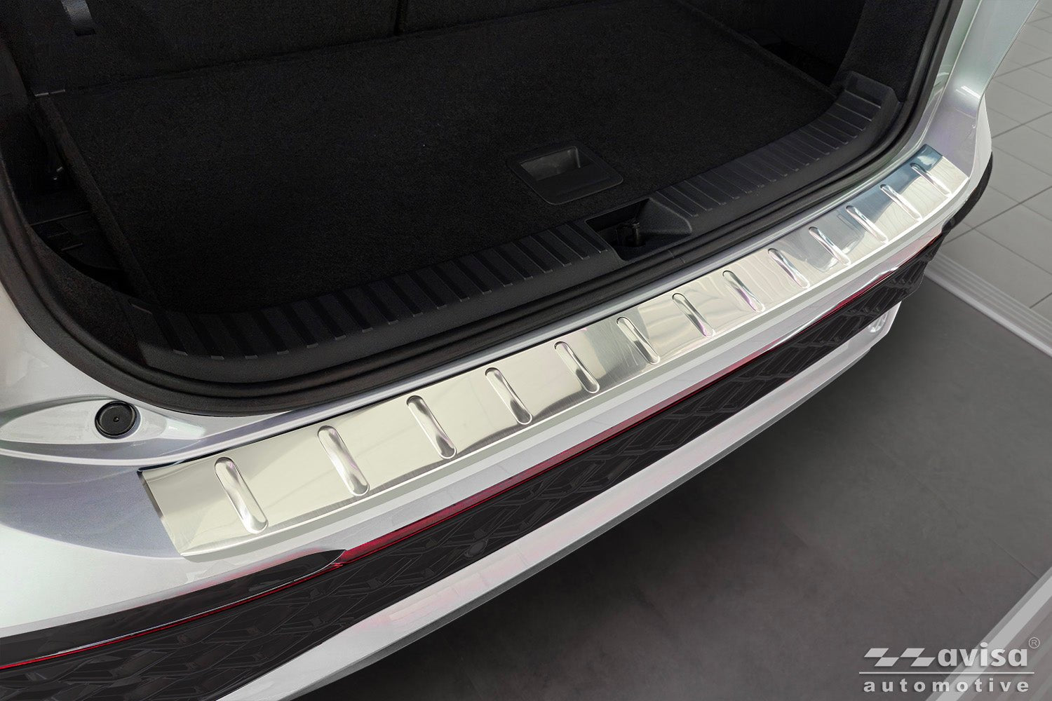 Lastskydd Volkswagen Tayron II 2025+ – Silver satin | AVISA - Carlevel AB - Lastskydd