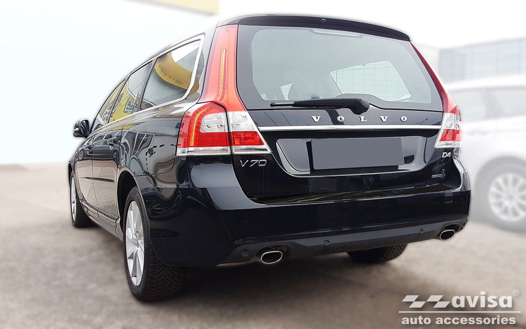 Lastskydd Volvo V70 III facelift 2014–2016 - new design – Svart | AVISA - Carlevel AB - Lastskydd