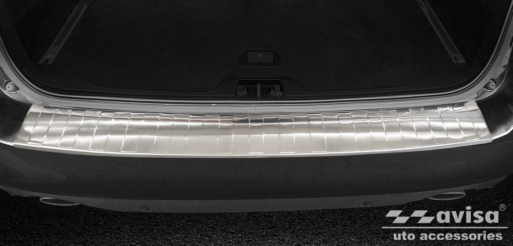 Lastskydd Volvo V70 III facelift 2014–2016 – Silver satin | AVISA - Carlevel AB - Lastskydd