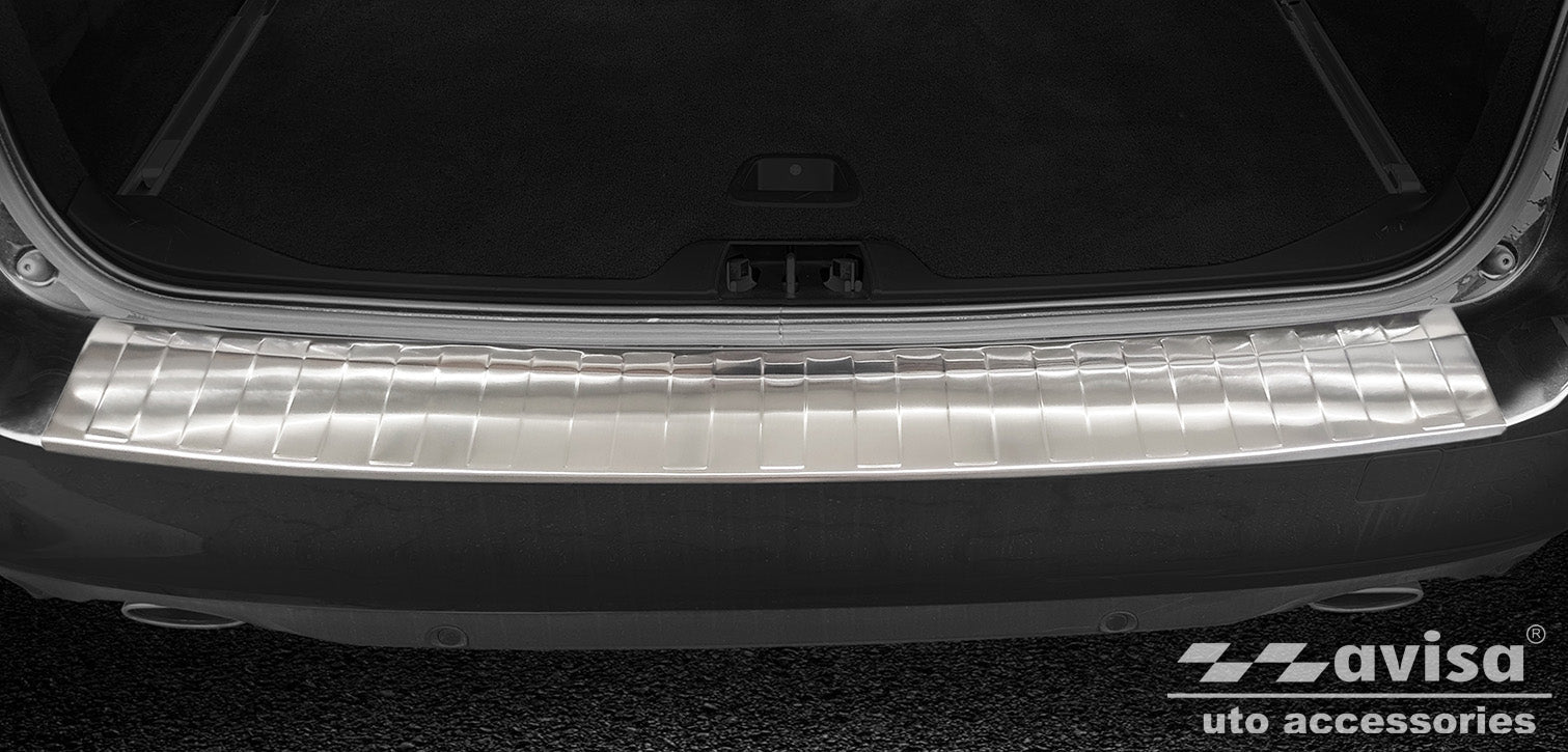 Lastskydd Volvo V70 III facelift 2014–2016 – Silver satin | AVISA - Carlevel AB - Lastskydd