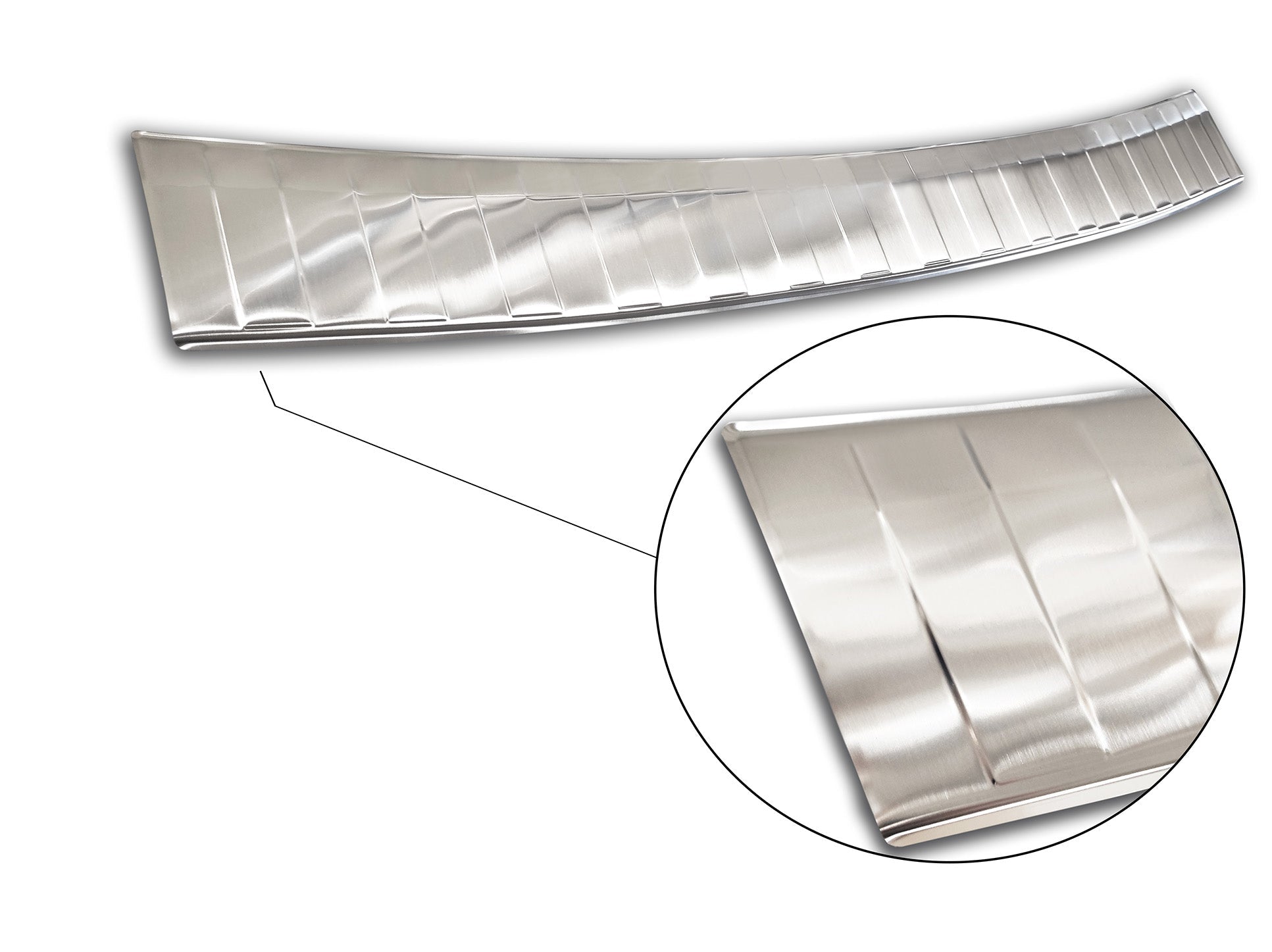 Lastskydd Volvo V70 III facelift 2014–2016 – Silver satin | AVISA - Carlevel AB - Lastskydd