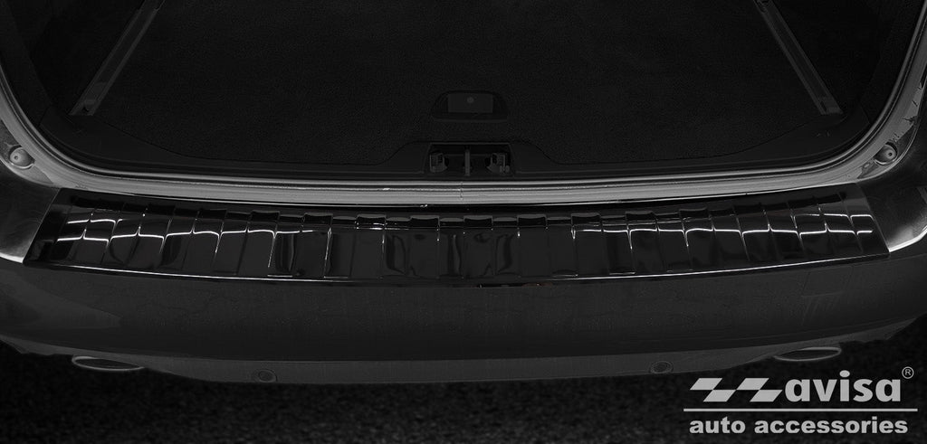 Lastskydd Volvo V70 III facelift 2014–2016 – Spegelblank svart | AVISA - Carlevel AB - Lastskydd