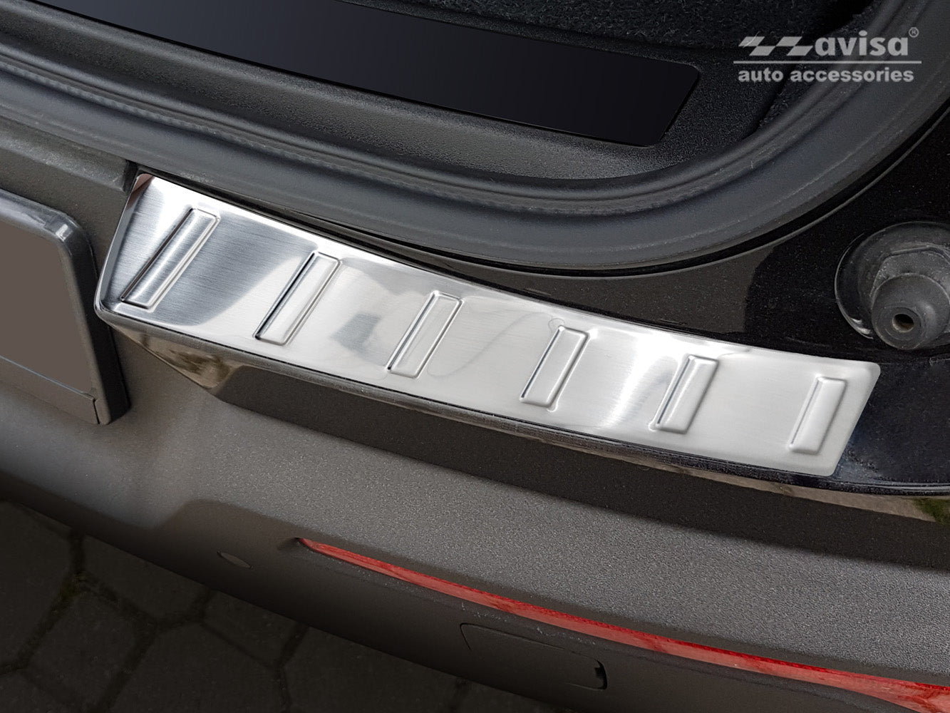 Lastskydd Volvo XC40 2017+ – Silver satin | AVISA - Carlevel AB - Lastskydd