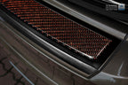 Lastskydd Volvo XC60 2013–2017 – Svart steel, Röd&Svart Kolfiber | AVISA - Carlevel AB - Lastskydd