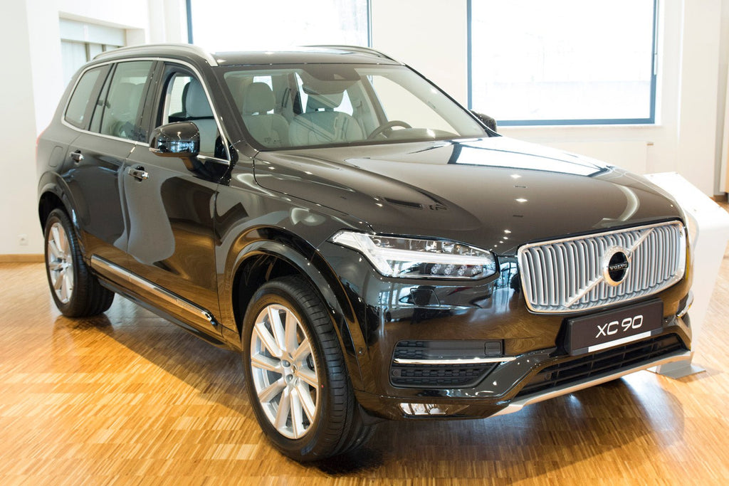 Lastskydd Volvo XC90 II 2015–2019 facelift 2019–2024 facelift 2024+ New Design – Silver satin | AVISA - Carlevel AB - Lastskydd