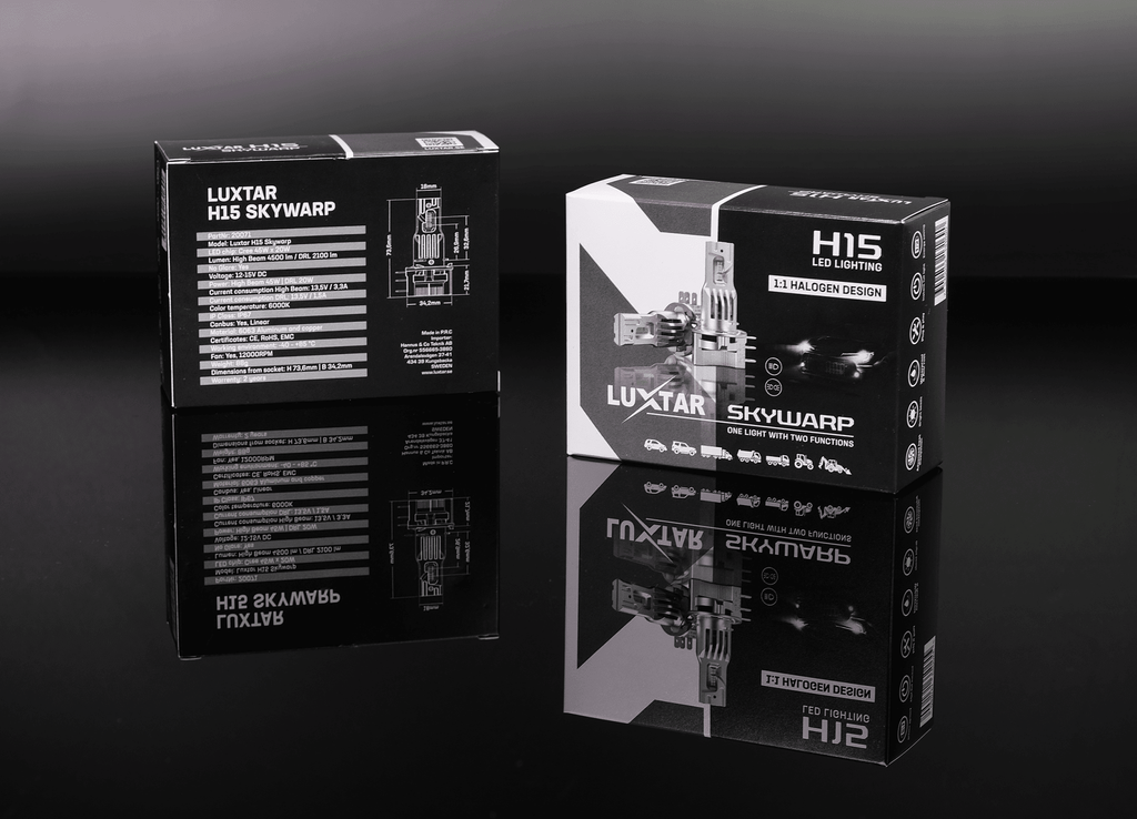 LED-lampa H15 Skywarp - Carlevel AB - Fordon och delar > Fordonsdelar > Belysning > Halvljus