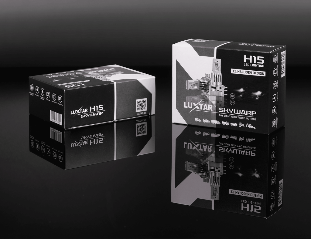 LED-lampa H15 Skywarp - Carlevel AB - Fordon och delar > Fordonsdelar > Belysning > Halvljus
