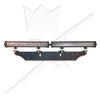 LED-rampspaket DBL X16 Spot – 320 W 93 cm - Carlevel AB - Fordon och delar > Fordonsdelar > Belysning > Extraljus