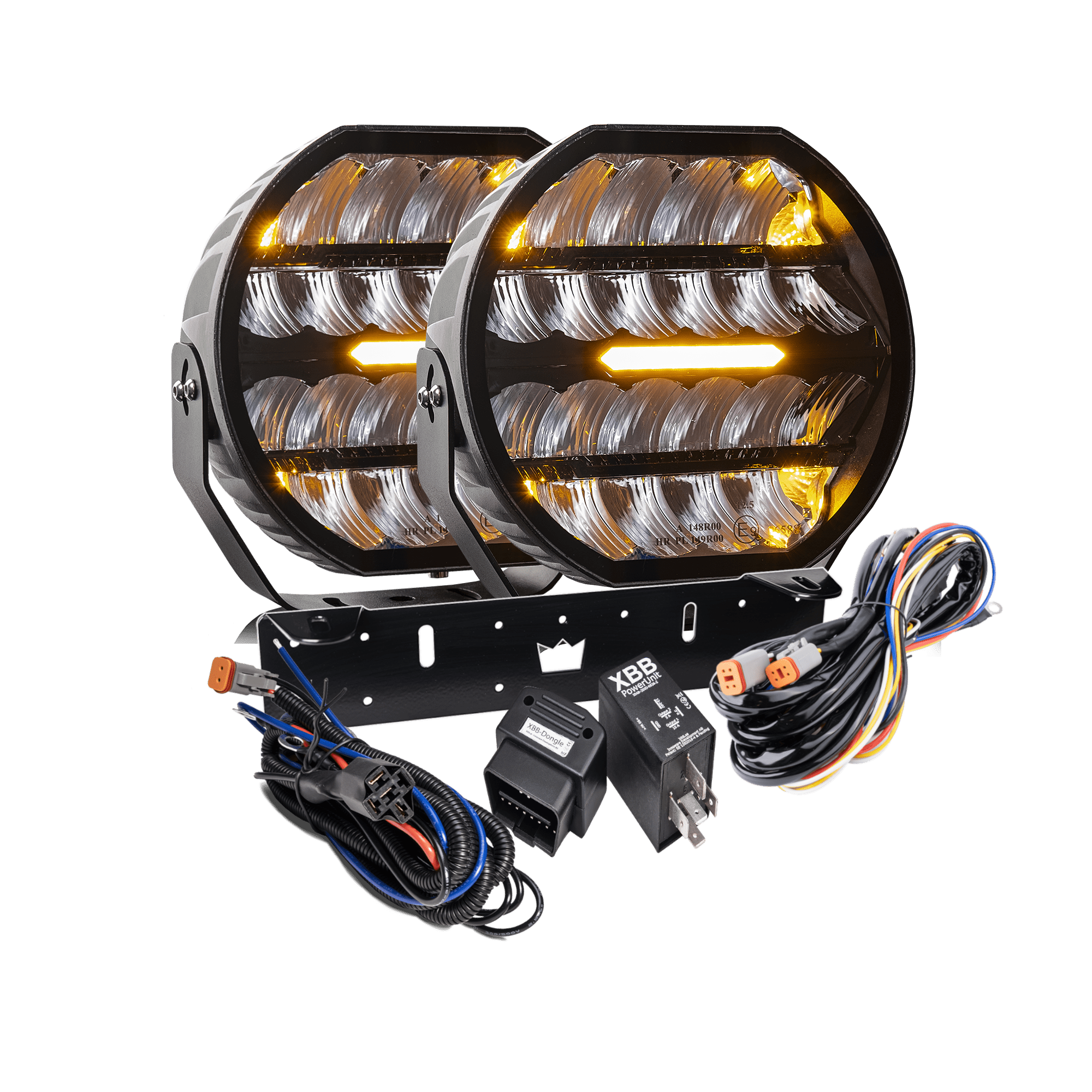 LUXTAR LED-extraljus Stellar Black RAD2 Canbus – 16 480 lm - Carlevel AB - Fordon och delar > Fordonsdelar > Belysning > Extraljus