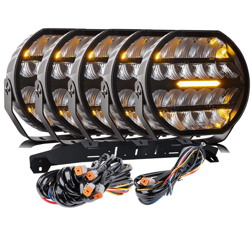 LUXTAR LED-extraljus Stellar Black RAD5 – 16 480 lm - Carlevel AB - Fordon och delar > Fordonsdelar > Belysning > Extraljus