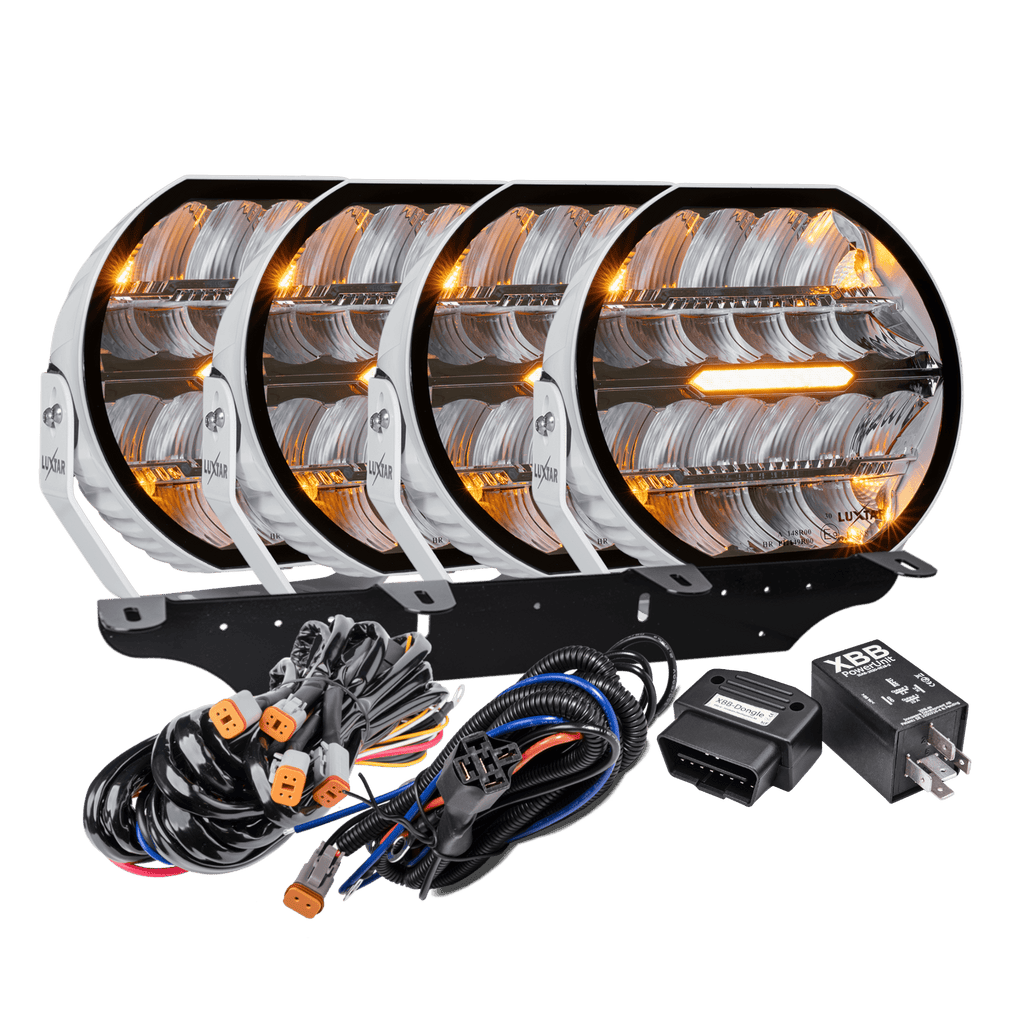 LUXTAR LED-extraljus Stellar White RAD4 Canbus – 16 480 lm - Carlevel AB - Fordon och delar > Fordonsdelar > Belysning > Extraljus