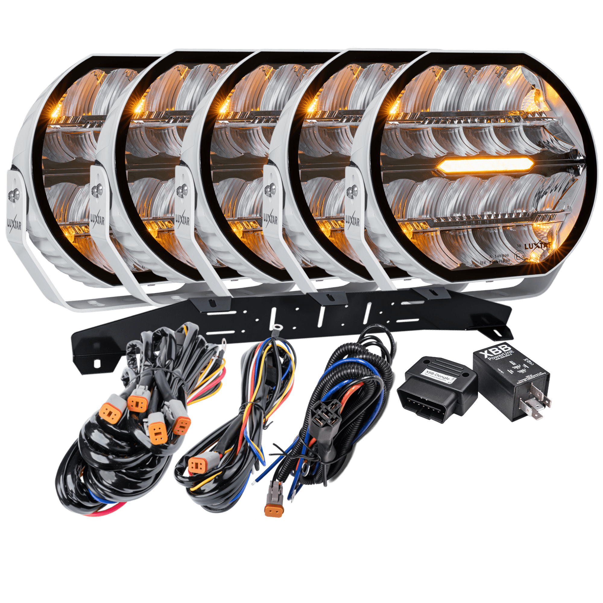 LUXTAR LED-extraljus Stellar White RAD5 Canbus – 16 480 lm - Carlevel AB - Fordon och delar > Fordonsdelar > Belysning > Extraljus
