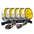 LUXTAR LED-extraljus Stellar White RAD5 – Yellow - Carlevel AB - Fordon och delar > Fordonsdelar > Belysning > Extraljus