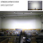 LUXTAR Ledramp Paket X10 Duo – 10-32V - Carlevel AB - Fordon och delar > Fordonsdelar > Belysning > Extraljus
