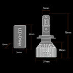 LUXTAR Premium CANBUS H7 LED – 52 W - Carlevel AB - Fordon och delar > Fordonsdelar > Belysning > Halvljus