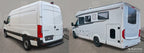 Mugghållarlist Mercedes Sprinter III 2018+ – Matt silver | AVISA - Carlevel AB - Mugghållarlist