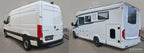 Mugghållarlist Mercedes Sprinter III 2018+ – Spegelblank svart | AVISA - Carlevel AB - Mugghållarlist